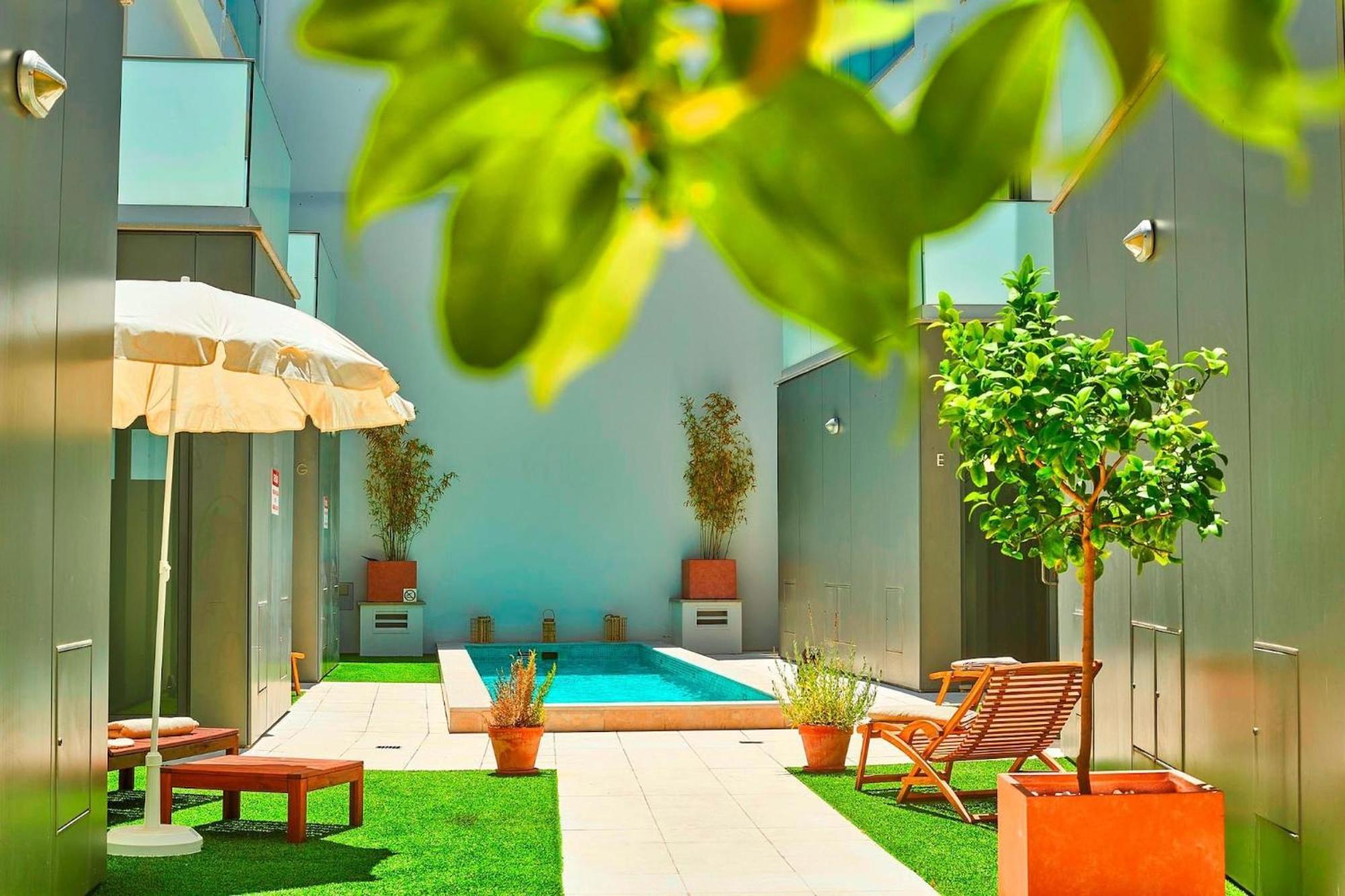 Willa Stylish Townhouse In Tavira Centre, Shared Pool Zewnętrze zdjęcie
